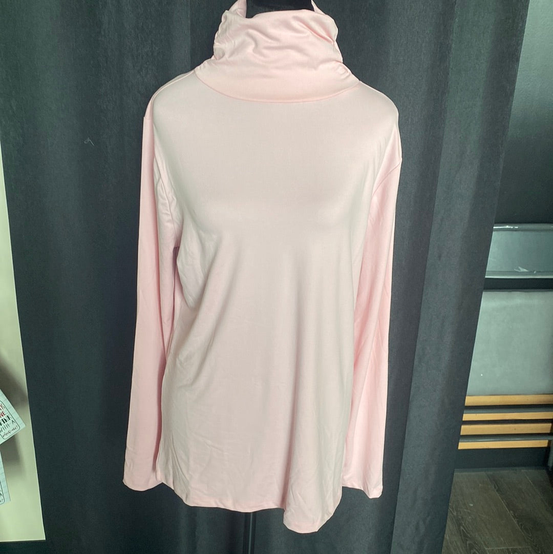 Mock turtleneck tops plus clearance size