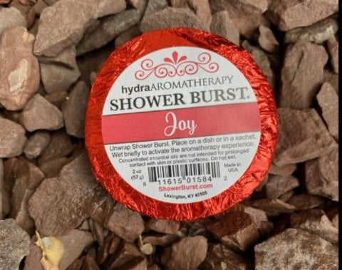 Aromatherapy Shower Steamer Burst Made In The USA Joy Rosemary Cedar Shower