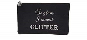 So Glam I Sweat Glitter Makeup Bag