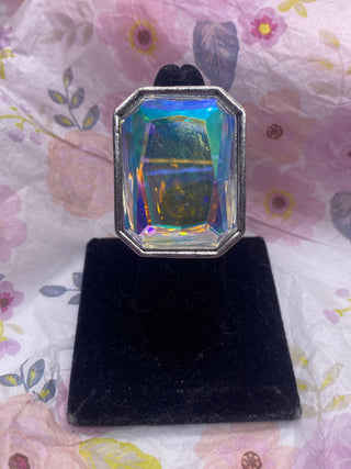 Clear Crystal Stretch Ring
