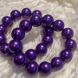Round Bead Stretch Bracelet