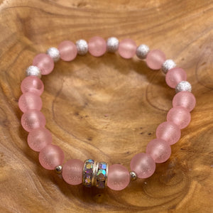 Pink Stretch Bracelet