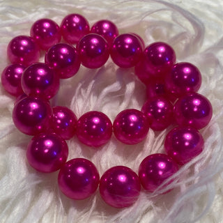 Round Bead Stretch Bracelet