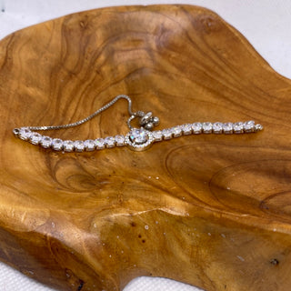 CZ Diamond Adjustable Bracelet
