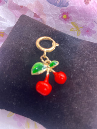 Cherry Charm for Necklace or Bracelet