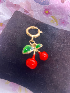 Cherry Charm for Necklace or Bracelet