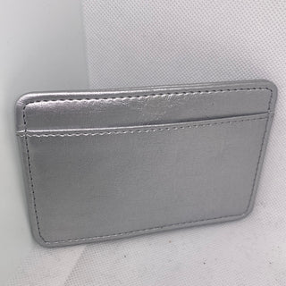 Silver Credit Card Sleeve