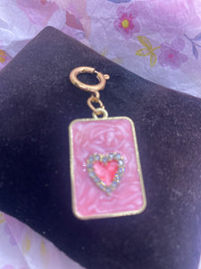 Pink Heart Charm