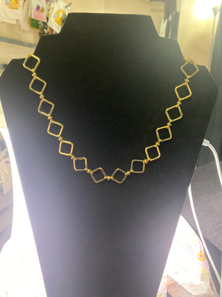 Hand Crafted 18k Gold Plated Necklace