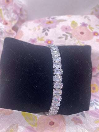 Rectangle Bangle Stretch Bracelet