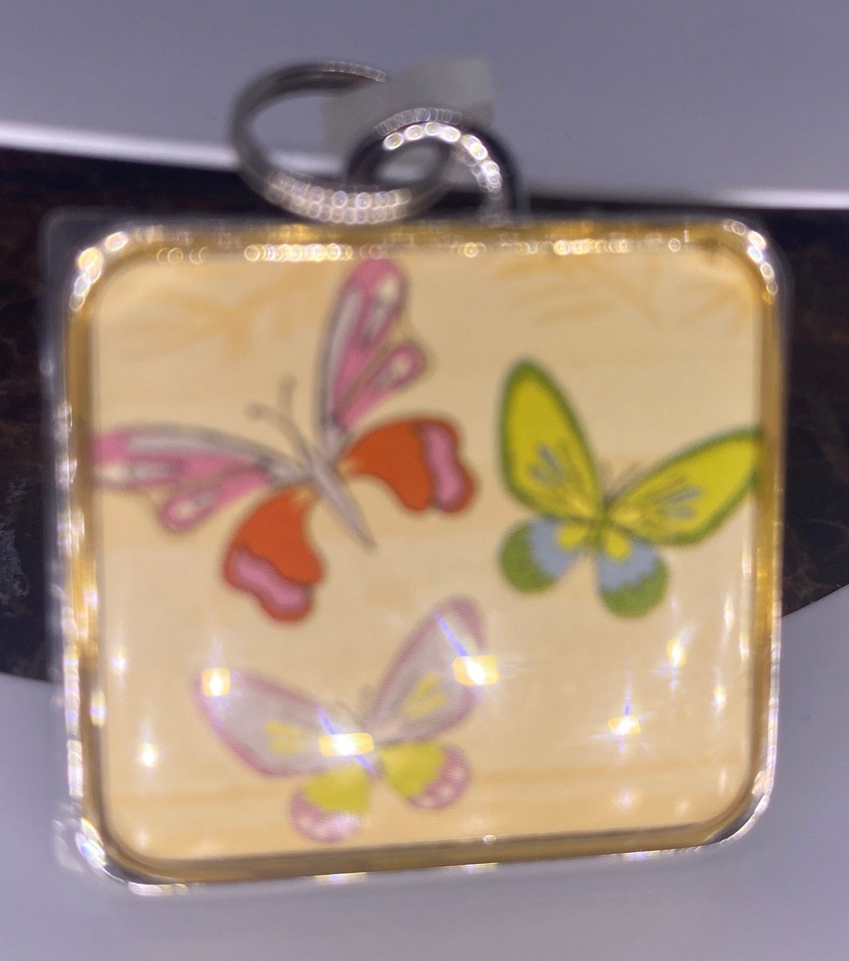 Butterflies Butterfly  Square Charm