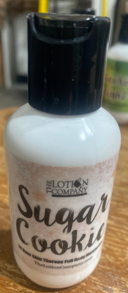 Bottle of 'Sugar Cookie' lotion made in the usa