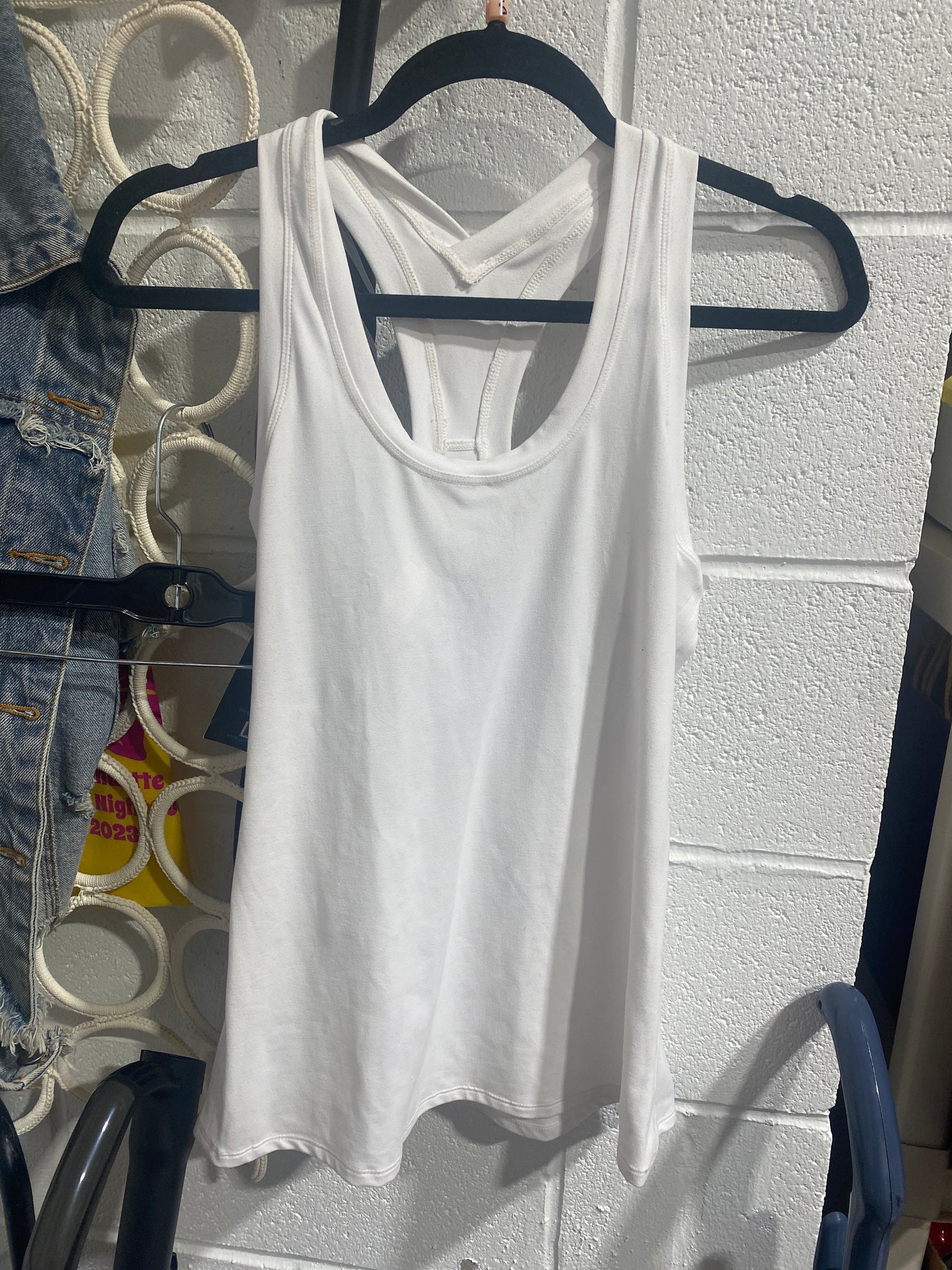 Rae Mode Racerback White T92251 Basic Tank Top