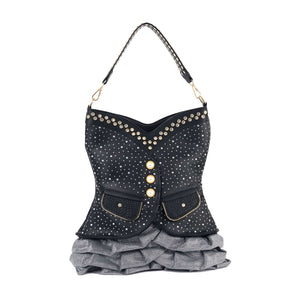 Sparkling Vest Design Purse