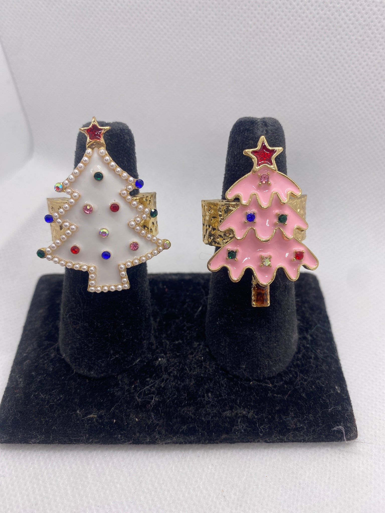 stretch christmas tree ring 