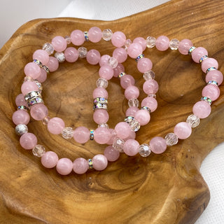 Baby Doll Pink Stretch Bracelet