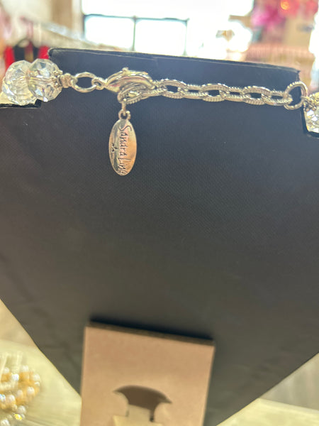 Custom White Sandra Ling Designs Necklace