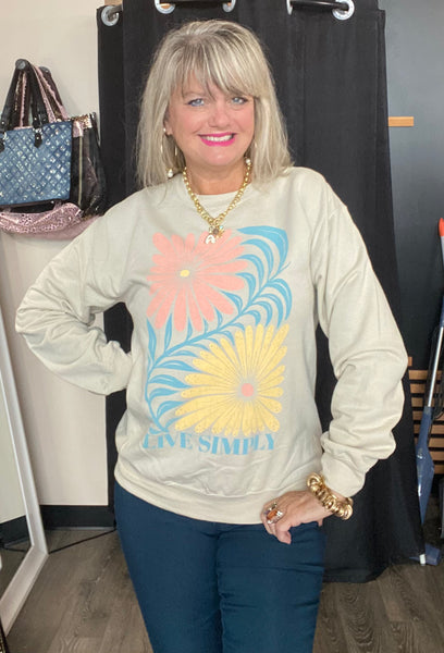 Live Simply Sweatshirt