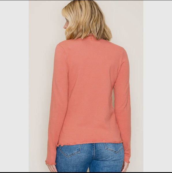 Mockneck Pullover Sweater