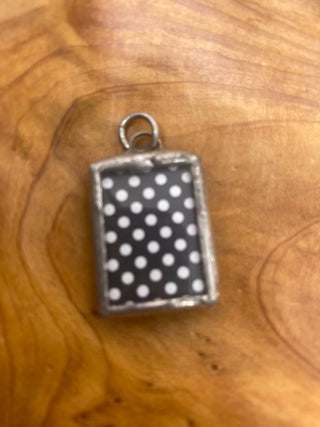 Glass Trophy Mom Charm for Bracelet or Necklace