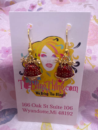 Christmas Bell Dangle Earrings