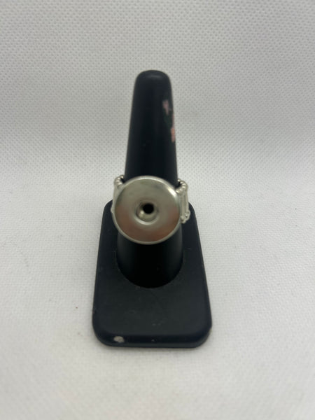 Stretch Snap Ring for Interchangeable Button Charm