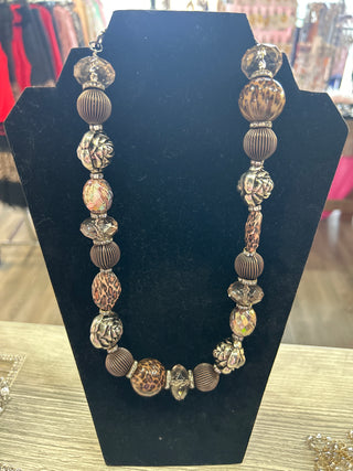 Custom Leopard Print Statement Sandra Ling Designs Necklace