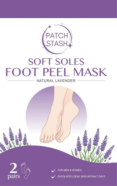 Soft Sole Lavendar Foot Peel Mask