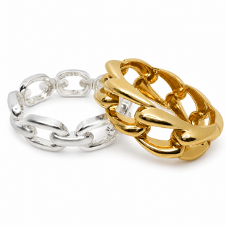 Chunky Gold Link Bracelet