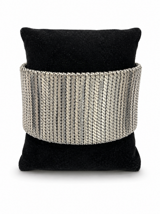 Bronze Mesh Cuff Bracelet