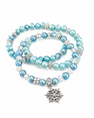 Winter Frost Stretch Bracelet Set