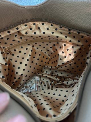 Champagne Crystal Sparkle Hobo Handbag Purse