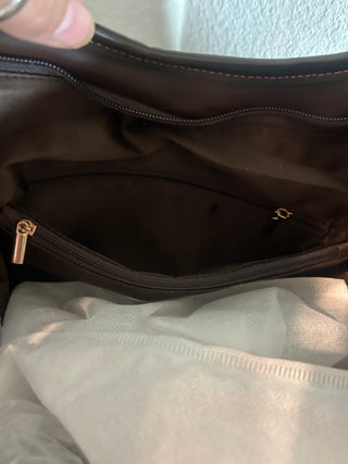 Floral Genuine Leather Petal Hobo Purse