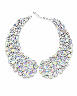 Aurora Crystal Statement Collar Necklace
