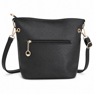 Rhinestone Leopard Crossbody Hobo Bag Purse