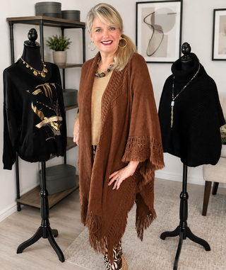 Boho Fringe Kimono
