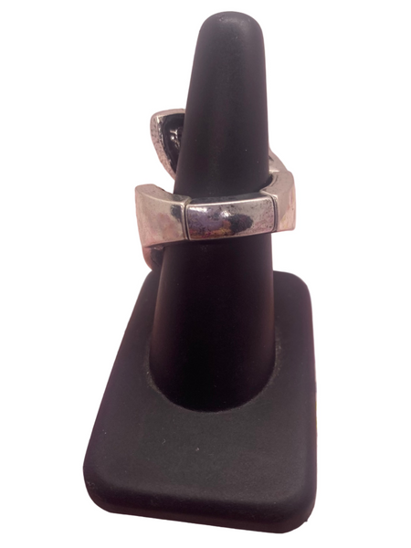 Silver Tone Stretch Ring