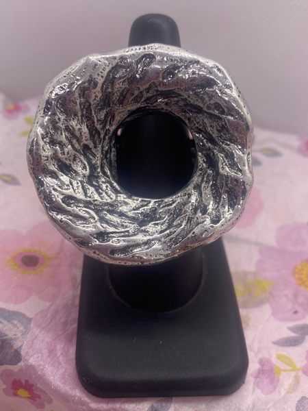 Silver Tone Stretch Ring