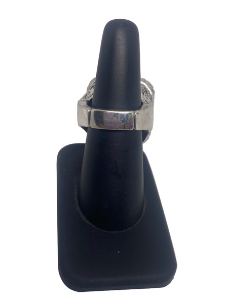 Western Ball Textured Stretch Ring