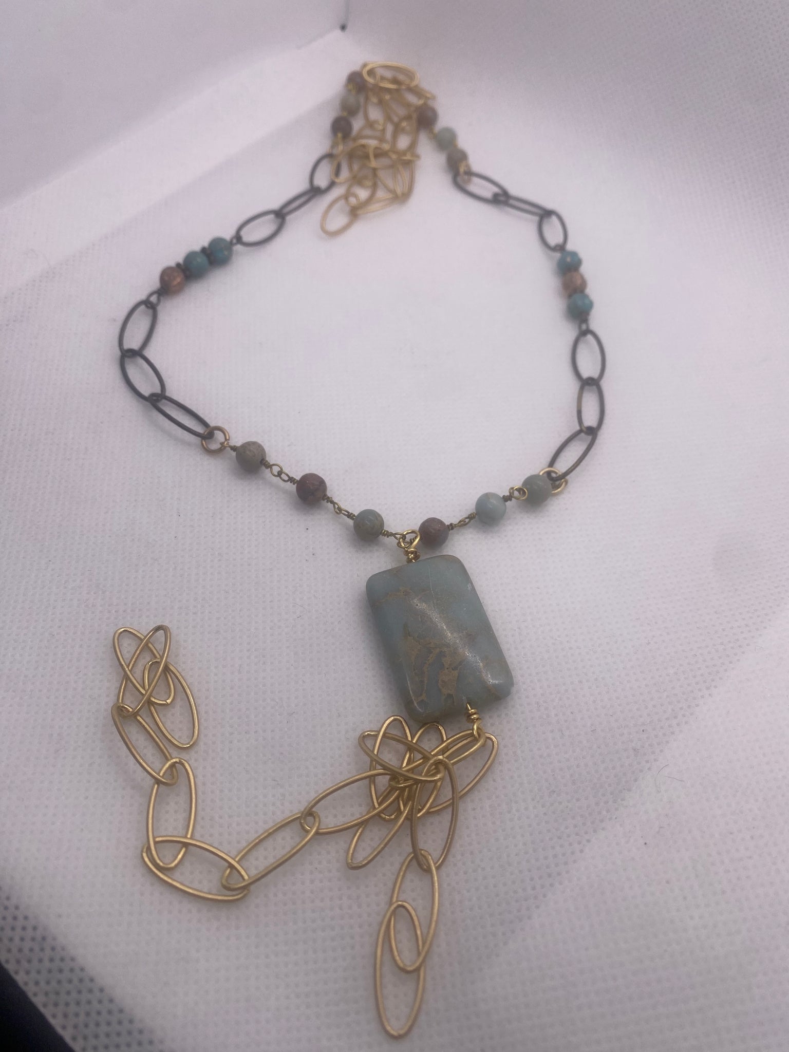 Custom Beaded Chain Necklace