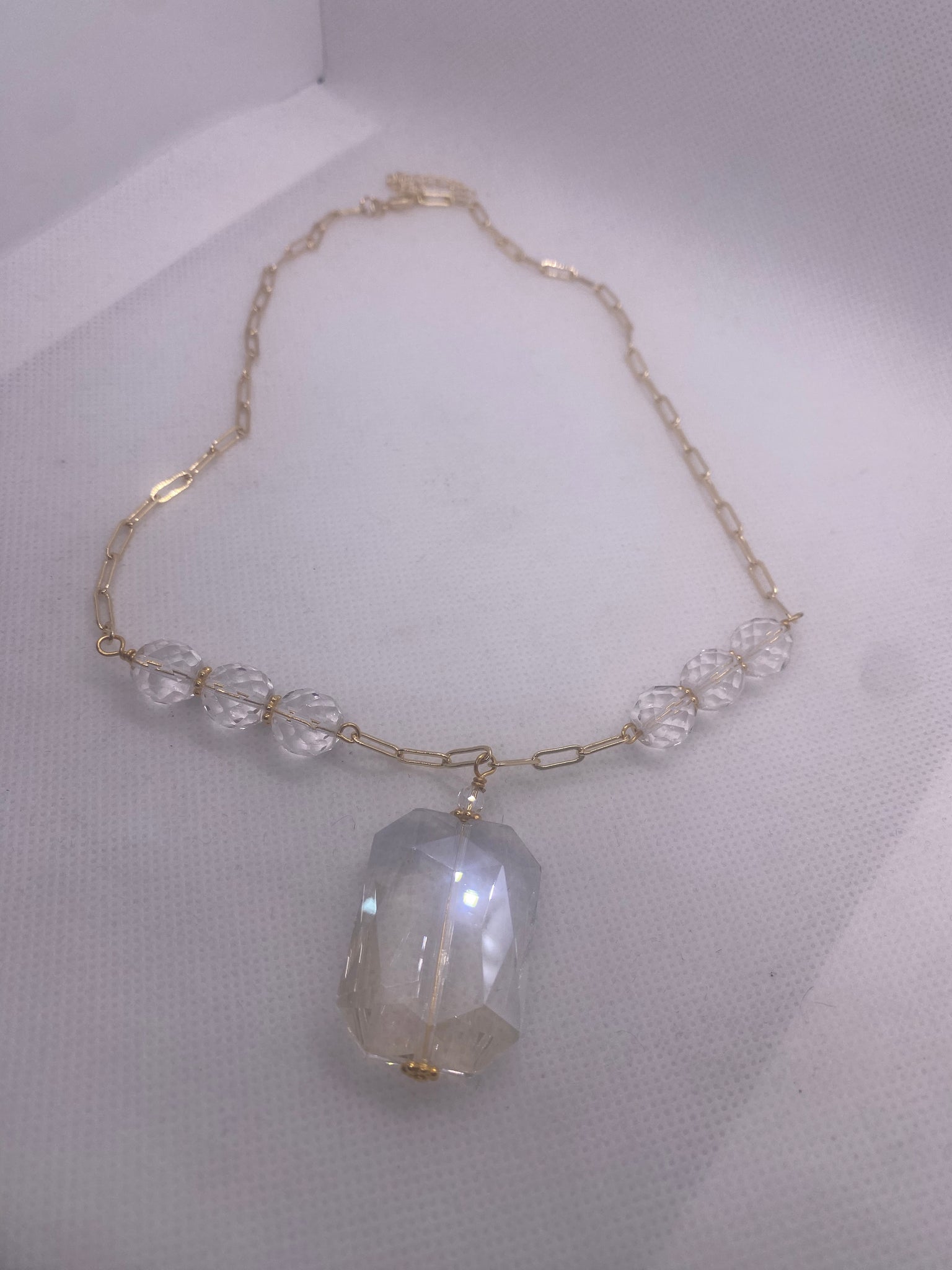 Custom Paperclip Bauble Necklace