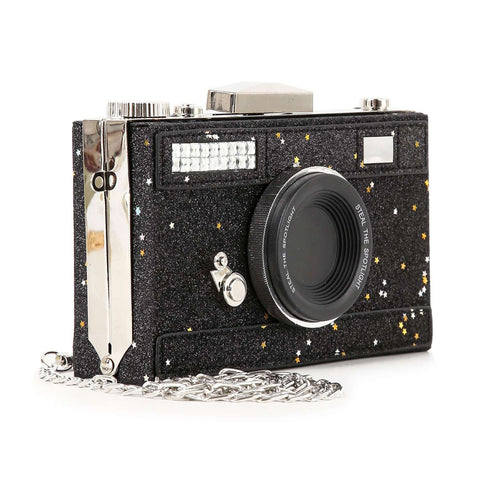 Vintage Style Camera Shoulder Bag Purse