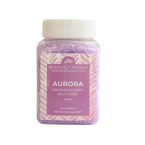 Aurora Lavender Aromatherapy Salt Soak