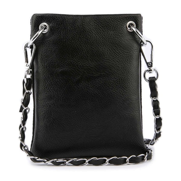 Small Rhinestone Bling Cross body Sling Purse