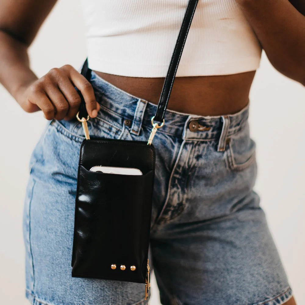 Faux Leather Cell Phone Purse