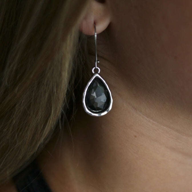 Custom Smoky Silver Soldier Earring