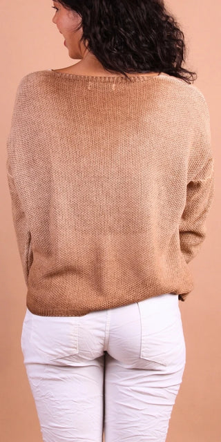 Lightweight V Neck Relaxed Fit Emma Sweater