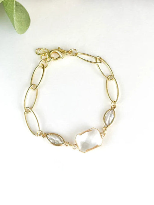 Custom Crystal Chain Bracelet