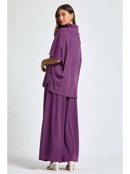 Relaxed Wide Leg Jogger Pants