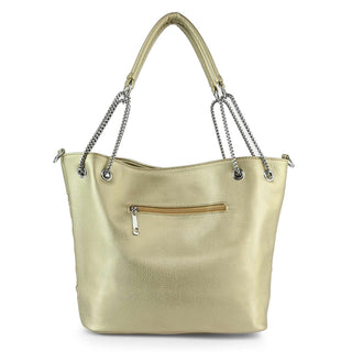 Iridescent Gold Statement Tote Purse
